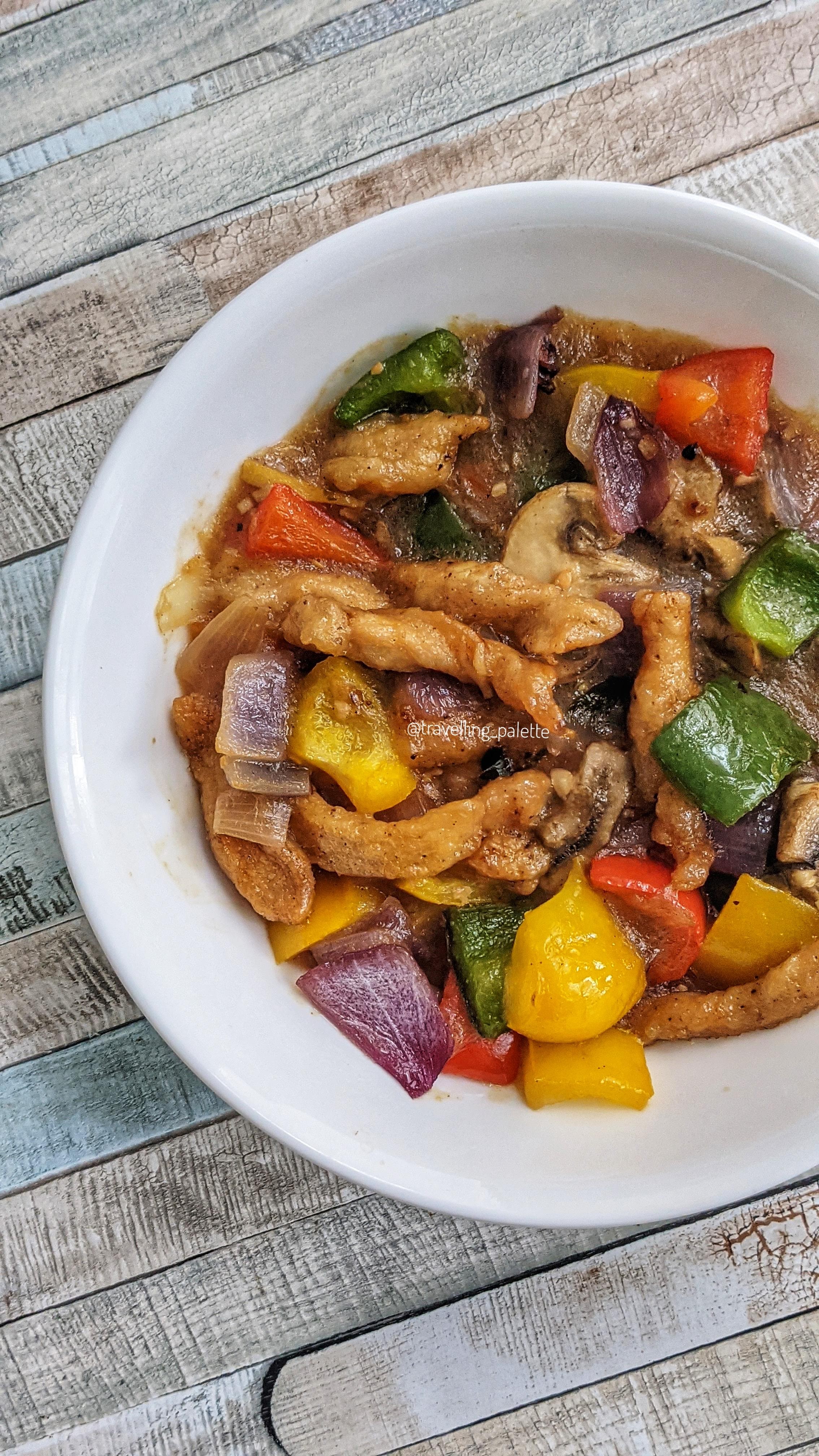 Three Pepper Chicken